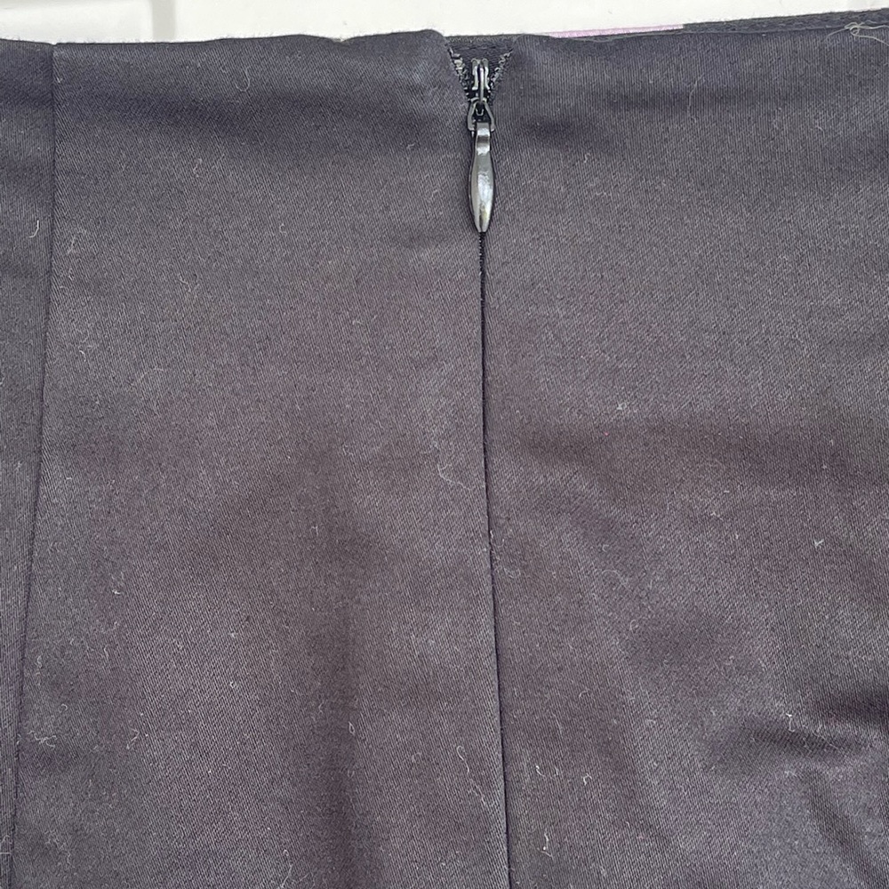 Mossimo Black Floral Pencil Skirt with Pockets - Picture 10 of 10